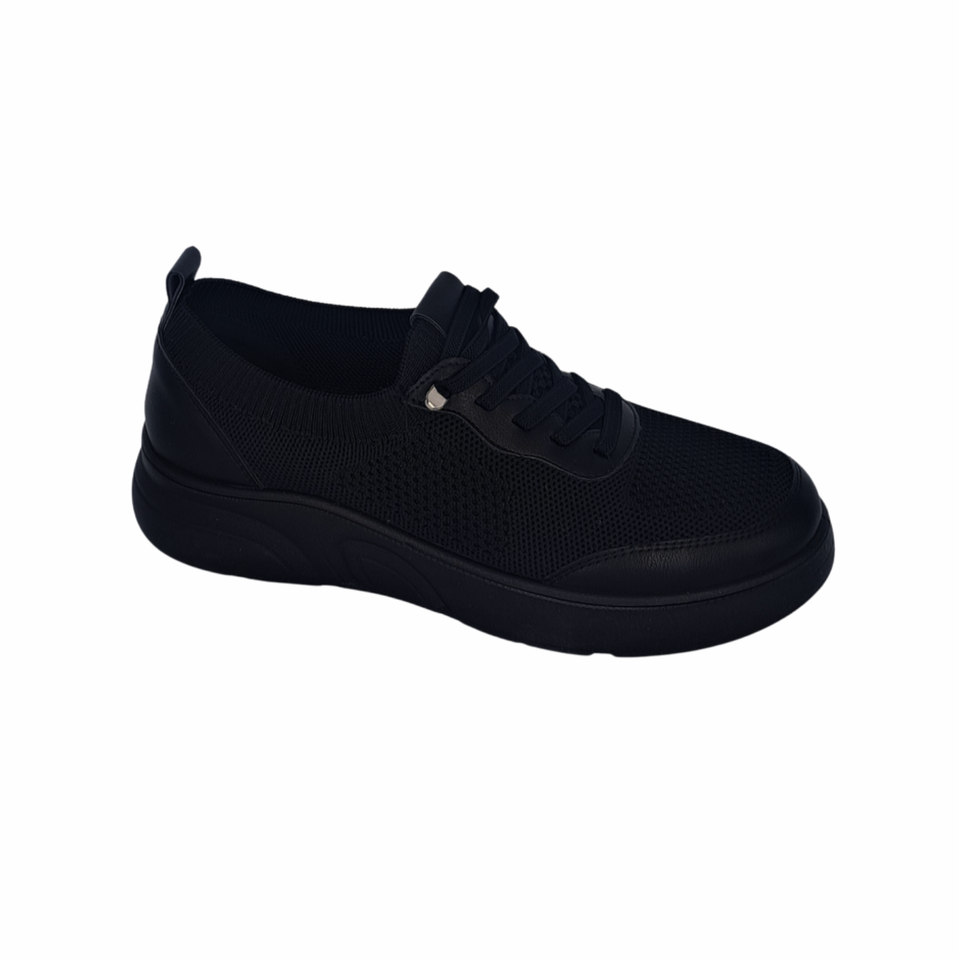 Antrin Γυναικεία Ανατομικά Sneakers Knit - Total Black199